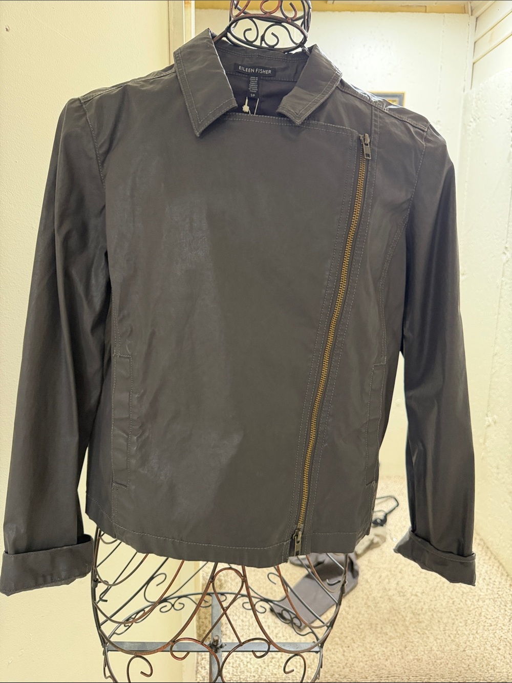 Peat Waxed Stretch Twill Moro Style Jacket